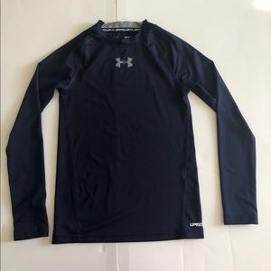 Under Armour Boys Fitted Heat Gear Long Sleeve